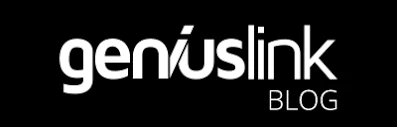 genius link logo black background